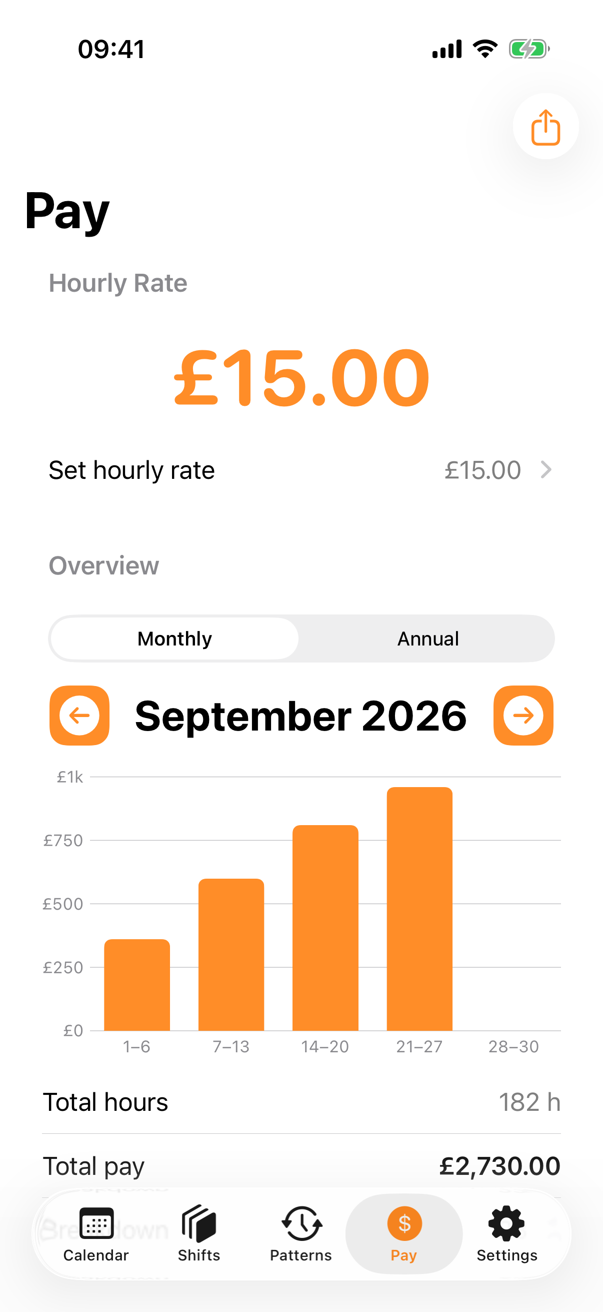 Pay Tracking